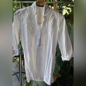 Rampage Women's Classic White Blouse